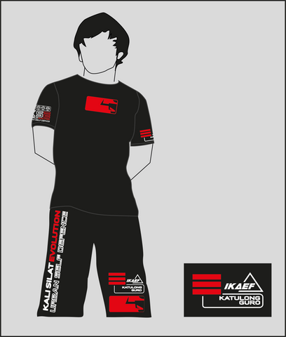Katulong Guro - Black Short Uniform